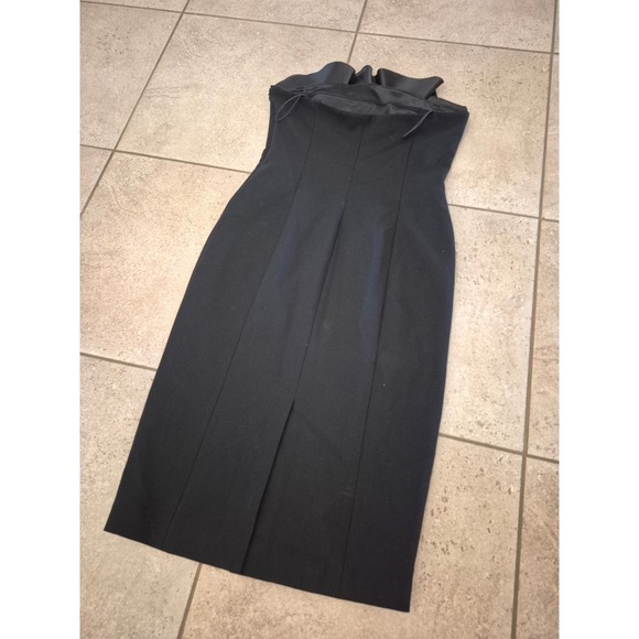 Cinq à Sept Jolie Marceau Strapless Dress - Black - Size 10 - Midi - Cocktail - Picture 8 of 8